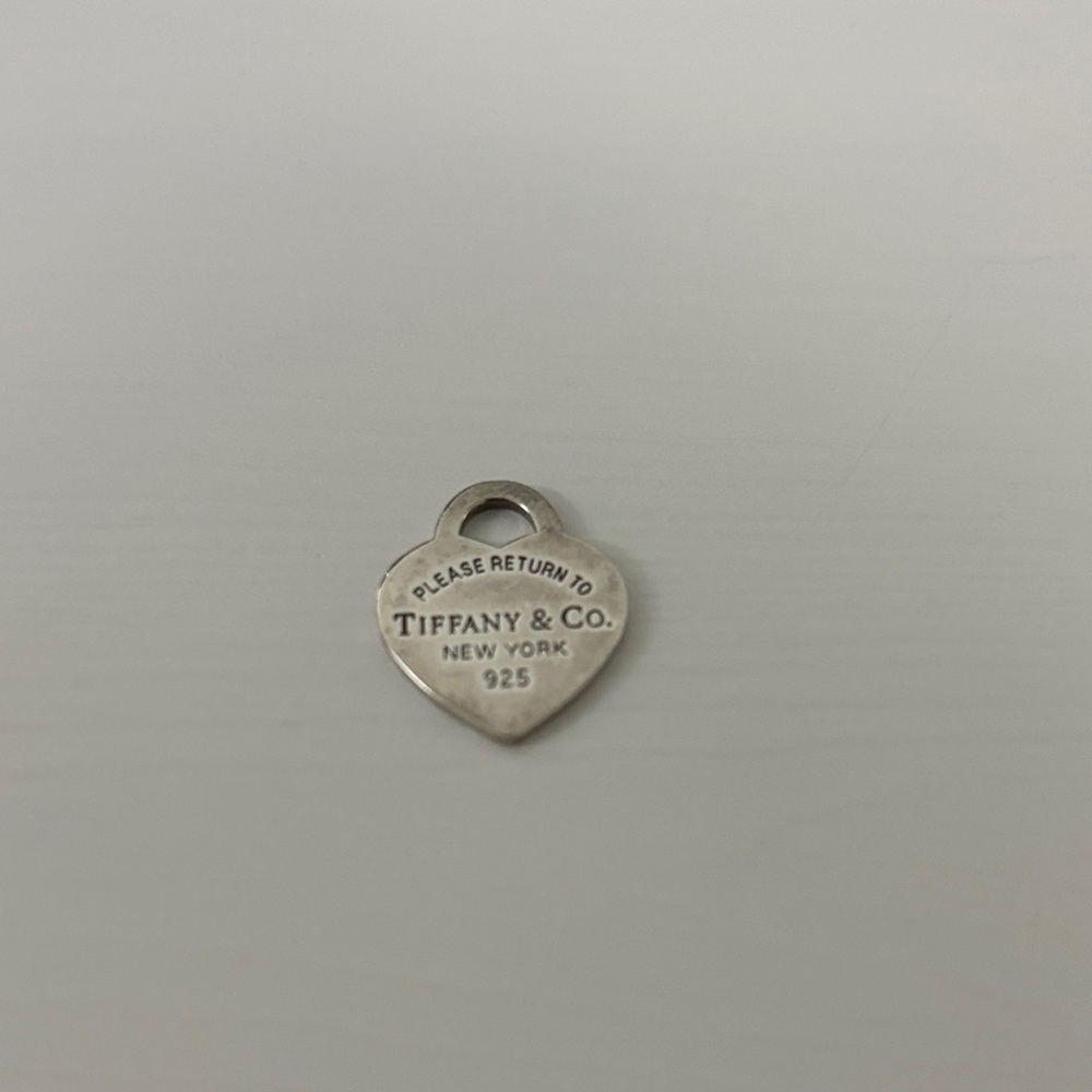 Tiffany & Co. Silver Heart Charm